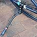 Lumintrail Rear Mount Bike Kickstand Quick Adjust Height Bicycle Side Stand fits most 24” 26” 29