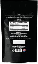 Nutrality Taurine Supplement 1000mg 240 Vegan Capsules Energy view 2