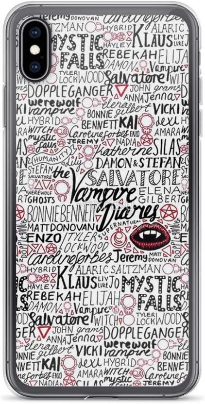 Amazon Com Horseshoe S Compatible With Iphone Xr Case Vampire Diaries Hello Brother Supernatural Drama Pure Clear Phone Cases Cover