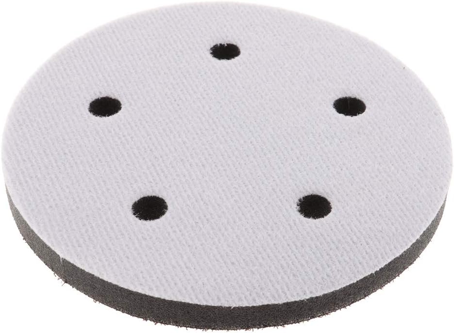125 mm Klett Polierschwamm Schleifschwamm Polierpad mit 5 Löcher für ...