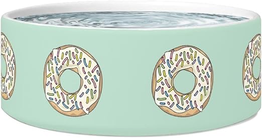donut dog bowl
