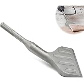 Greywolf SDS Plus Chisel Drill Bit, 3 Inch 20&deg; Crank Angle Wide Bend Chisel, 40CrMo Alloy Floor Scraper, Tile Removal for SDS Plus Rotary Hammer Drill Attachment