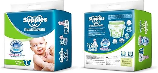 supples large diapers