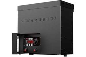 GOODSMANN Low Voltage Transformer 600W Landscape Lighting Power Pack with Timer Photo Eye for Outdoor Lights 120V AC to 12V AC 9111-60001-01A