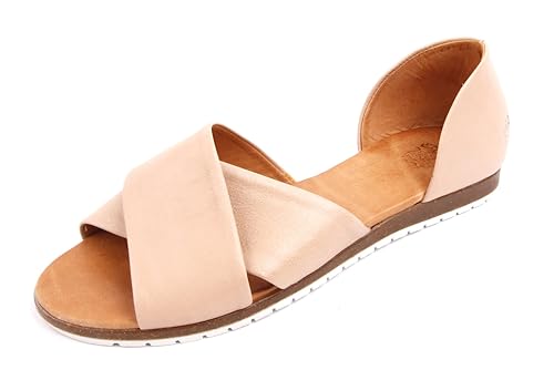 apple of eden sandaletten chiusi nude