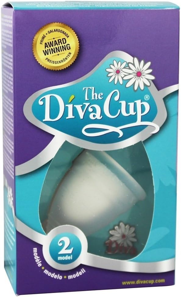 Diva International - The Diva Cup New Menstrual Solution (post-childbirth and/or over 30) Model 2 - 1 Cup(s)