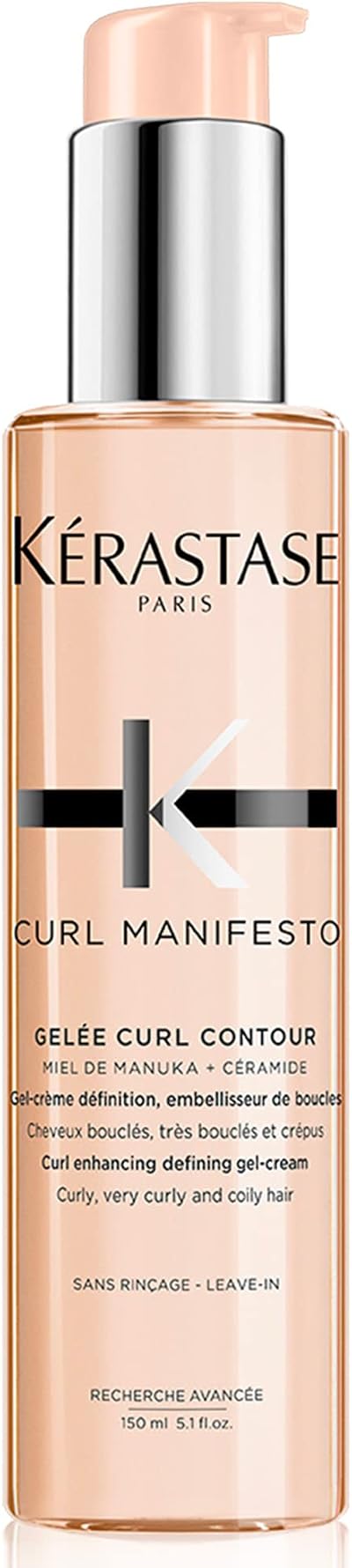 Kérastase Curl Manifesto Medium Hold Gel Creme Mousse 150ml Manuka Honey