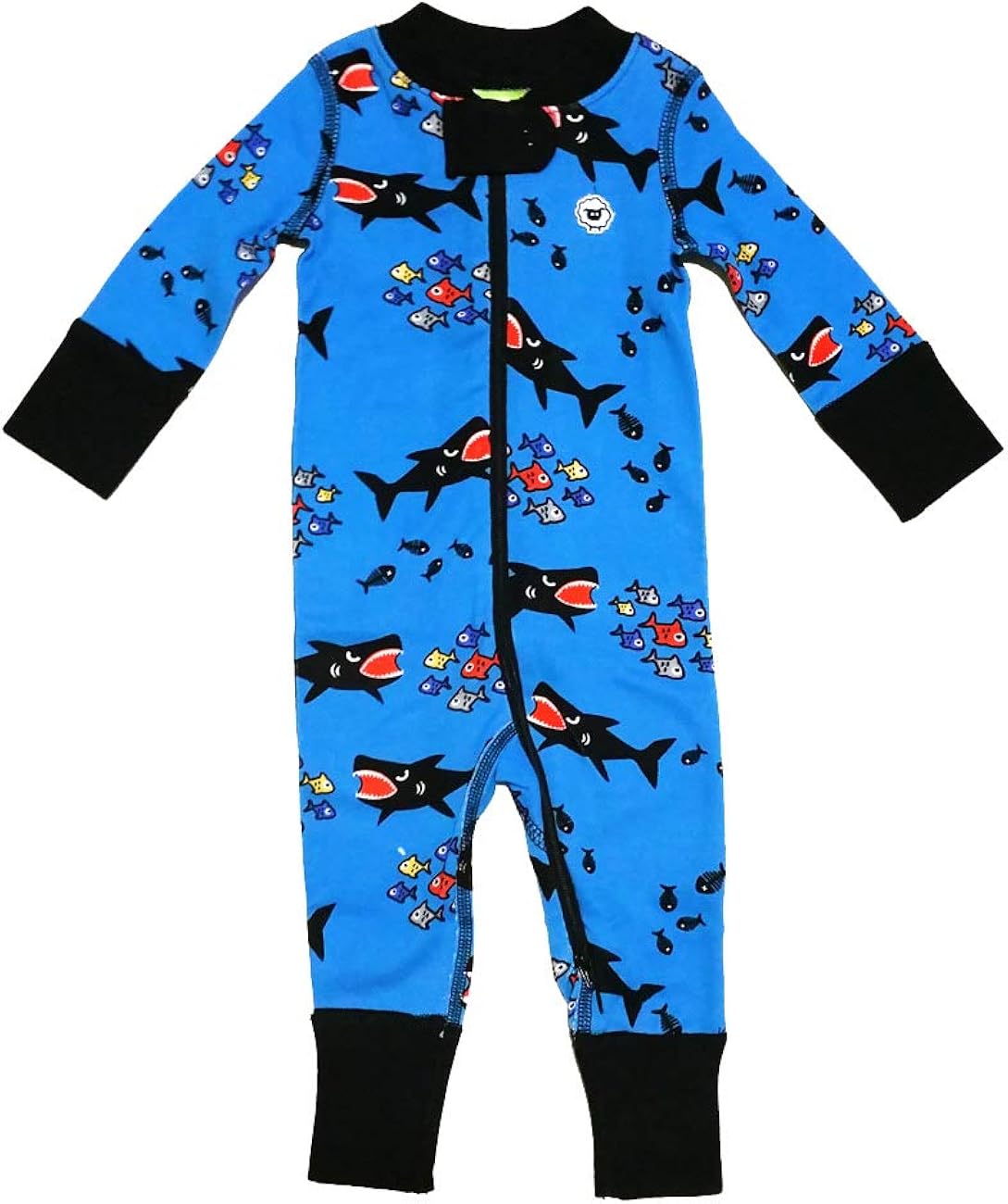 Moodie Baby Boy 2Way Zip Up Footless Onesie Romper, Coverall Sleeper Pajamas