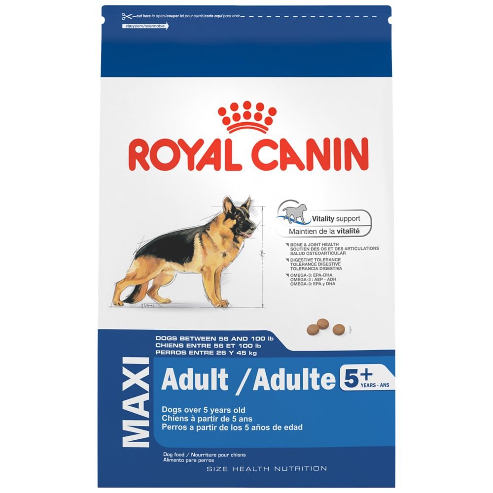 ROYAL CANIN SIZE HEALTH NUTRITION MAXI Adult 5+ dry dog food 50OFF