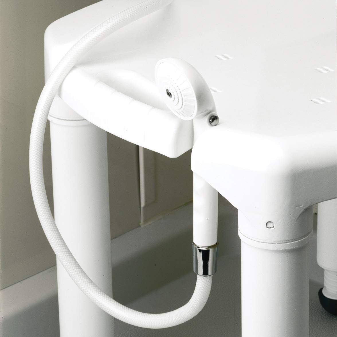 Carex Universal Bath Seat and Shower Chair - With Support Up To 400 Pounds - Adjustable Height Shower Bench: Health & Personal Care