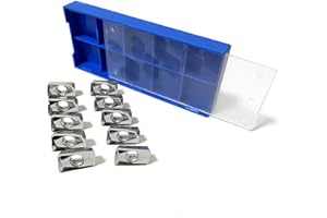 FELEOLIBE Carbide Turning Inserts APKT1604 Indexable Milling Inserts,10Pieces/Pack