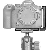 L-Bracket for Eos R6II Arca Swiss Quick Release L Plate and R6 Mark II with Battery Grip BG-R10 Arca Swiss