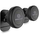 Magnetic Car Mount, WixGear Universal Stick On Mount (2 Pack) Dashboard Magnetic Car Mount Holder, for Cell Phones and Mini T