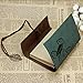 Towallmark(TM)Vintage Leaf Leather Cover Loose Leaf Blank Notebook Journal Diary Gift (Green)