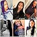 Luduna Brazilian Hair Straight Hair 3 Bundles 8a 100% Unprocessed Human Hair Bundles Remy Hair (8 10 12, Natural Color)