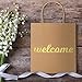Welcome Bags for Wedding Guests - Premium Quality Kraft Paper Bags Bulk Perfect as Wedding Welcome Bags for Hotel Guests - Excellent to Present Wedding Favors for Guests (25-Pack)