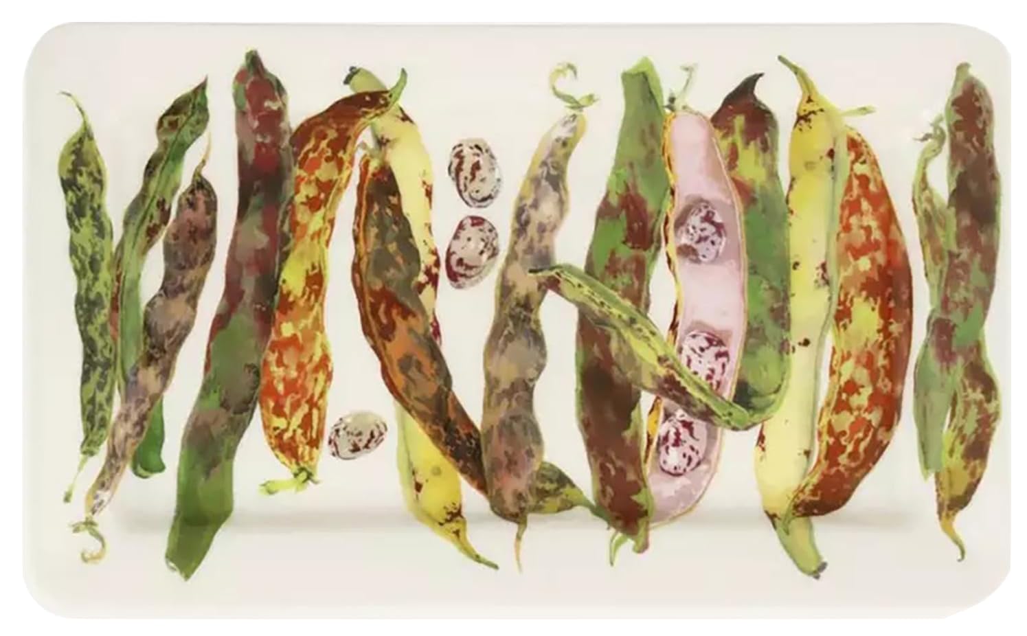 Emma Bridgewater Borlotti Beans Medium Oblong Serving Plate (31 x 18 cm)