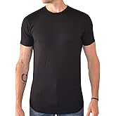 Have It Tall Men's Curved Hem Long Drop Tail T Shirt