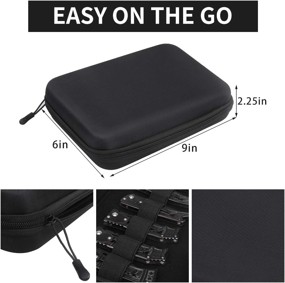 Pocket Knives Case, Folding Knives Display Case, Small Knife Storage Cases, Folding Knife Storage Box with 14 Slots, Hand Tools Case: Home Improvement