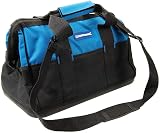 Silverline 268974 Tool Bag Hard Base Wide Mouth 400x200x300mm Rugged Nylon view 3