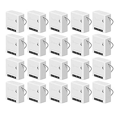 Intelligent Switch, KKmoon Mini Two Way Intelligent Switch 10A Supports DIY Mode Household Appliance Automation Smart Switches