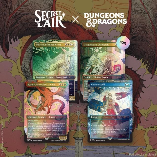 Amazon.com: Magic The Gathering Secret Lair: Hard-Boiled Thrillers