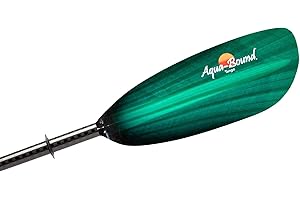 AQUA BOUND Aquabound Tango Kayak Paddle with Fiberglass Blade & 2 Piece Posi-Lok Carbon Shaft