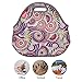 Small Women Lunch Bags, Yookeehome Thick Neorpene Lunch Bags Thermal Insulated Lunch Cooler Tote Portable Lunch Handbags for Work School OutdoorTravel Picnic, Classic Paisley