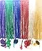 Oojami 96-Piece Metallic Mardi Gras Beads Set, 33-Inch Multicolor Beaded Necklaces with 18 Charms, Perfect for Parties, Parades, Celebrations, and Events