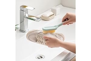 1pc Blue Shoe Brush with Soft Bristles That Do Not Harm Shoes, Specifically Designed for and Clothing Washing, Shoe Board wit