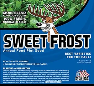 Horny Buck Food Plot Seed - Sweet Frost Blend Mix