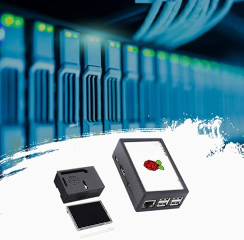 Rouku Carcasa Universal Raspberry Pi 3 Puerto USB Carcasa Premium Raspberry Pi actualizada Diseñada para Raspberry Pi 3B + / 3B / 2B