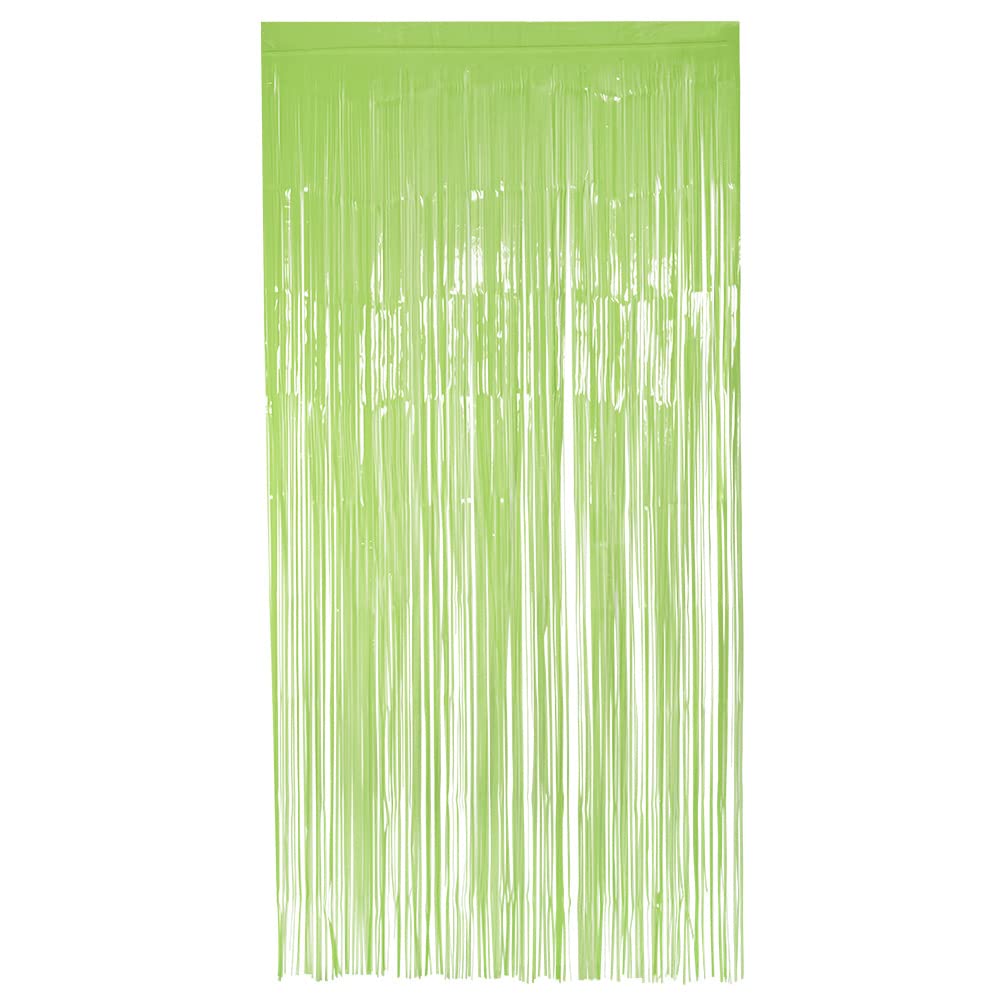 Boland 20033 Foil Curtain, neon Green, Standard Size