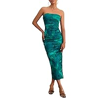 slim fit dress slacks LILY FLOWER HALTERNECK DRESS – PatBO main image 0