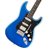 Fender American Ultra II Stratocaster HSS Electric Guitar - Noble Blue with Ebony Fingerboard