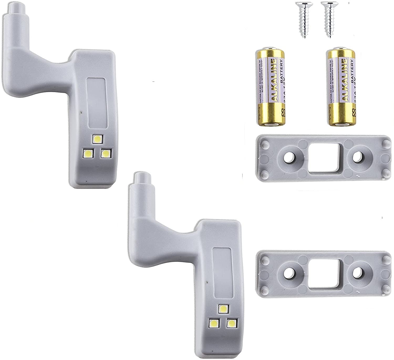 Buy TECHBLAZE Set of 2 Wardrobe Hinge LED Motion Sensor Lights