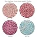 GLITTIES - (12PK) Iridescent Mixed Cosmetic Grade Glitter Kit - Ultra Fine Loose Glitter for Body Shimmer, Face, Makeup, Lips, Body Tattoos, & Nail Art - (10 Gram Jars)
