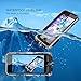Cornmi Compatible for iPhone 6 Waterproof Case IP68 Certified Full Coverage Case Outdoor Cover Built-in Kick Stand with Falling Protective Waterproof Case Compatible with iPhone 6s Black