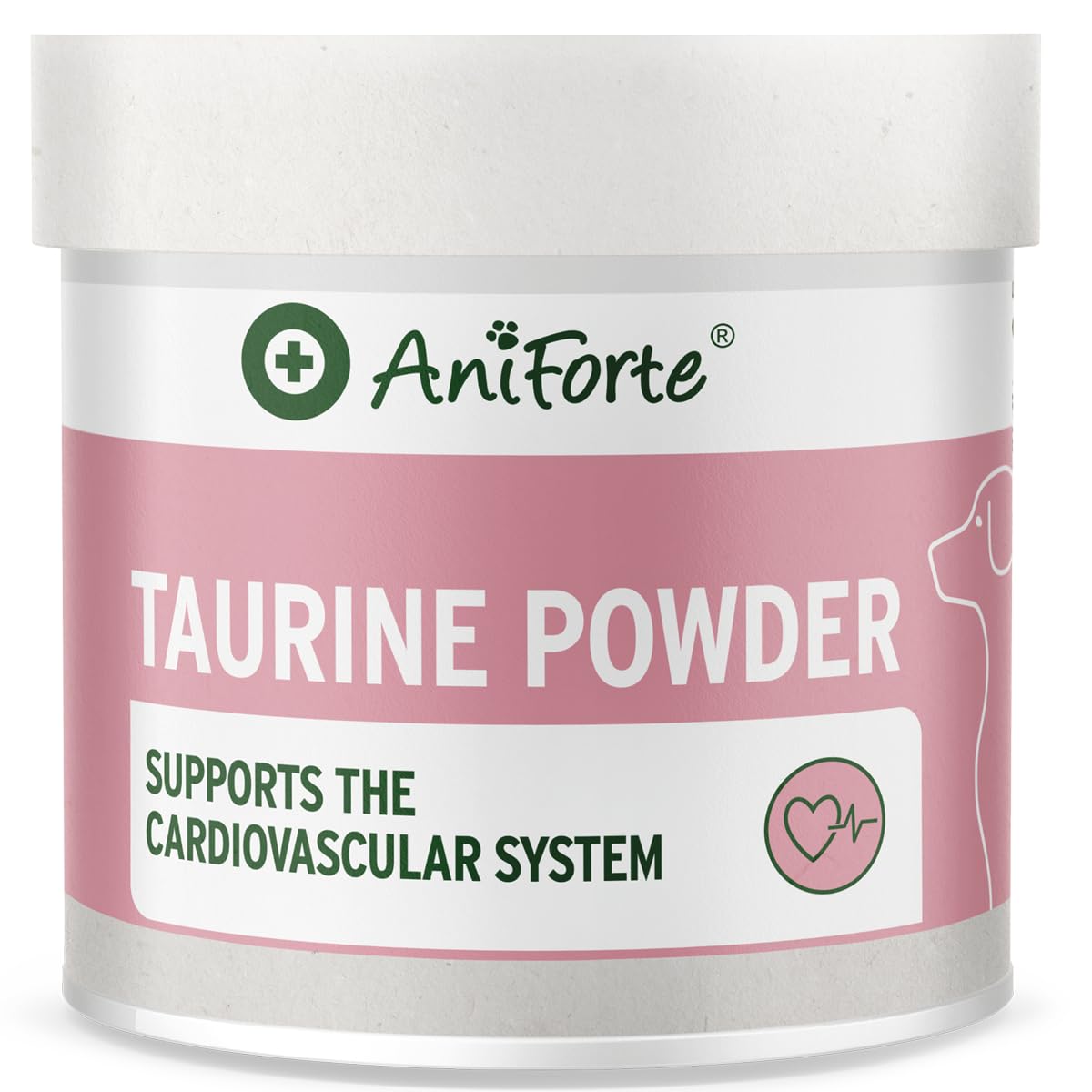 AniForte Taurine for Dogs 100g - Amino Acid Pet Supplement to Help Muscle Tremors & Nerve Function