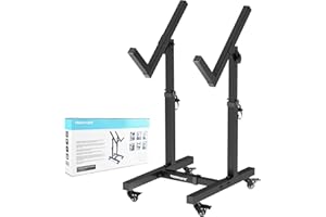 Vondynote Adjustable Mobile Guitar Amplifier Stands or Amps Speaker Cabinet Stands or Stage Monitor Tilt Guitar Combo Stands