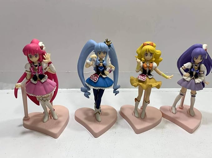 Amazon Co Jp ハピネスチャージプリキュア キューティーフィギュア キュアラブリー キュアプリンセス キュアハニー キュアフォーチュン 4体セット Hobby