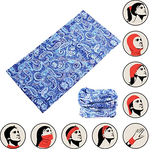 image for VANCROWN Headwear Head Wrap Sport Headband Sweatband 220 Patterns Magi