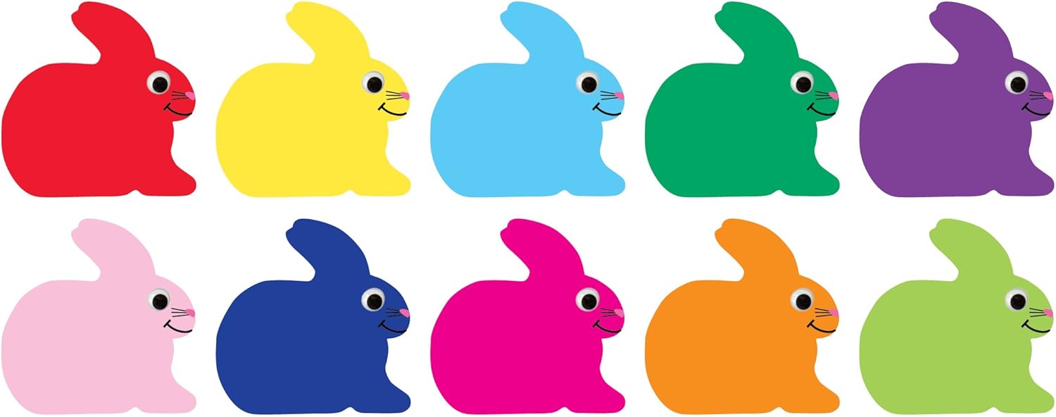 Hygloss Products, Inc 33710 Happy Multi-Color Smiley Face Classroom Accents – Creative Teaching Resources – 6 Inches, 30 Pack: Arts, Crafts & Sewing