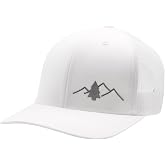 LINDO Trucker Hat [ Great Outdoors Design ] for Men and Women: Mid Profile Cap with Breathable Mesh Back and Adjustable Snap