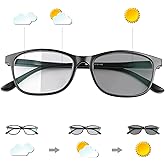 Transition Photochromic Nearsighted Distance Glasses For Men Women Spring Hinge Myopia Shortsighted Anit UV Sunglasses