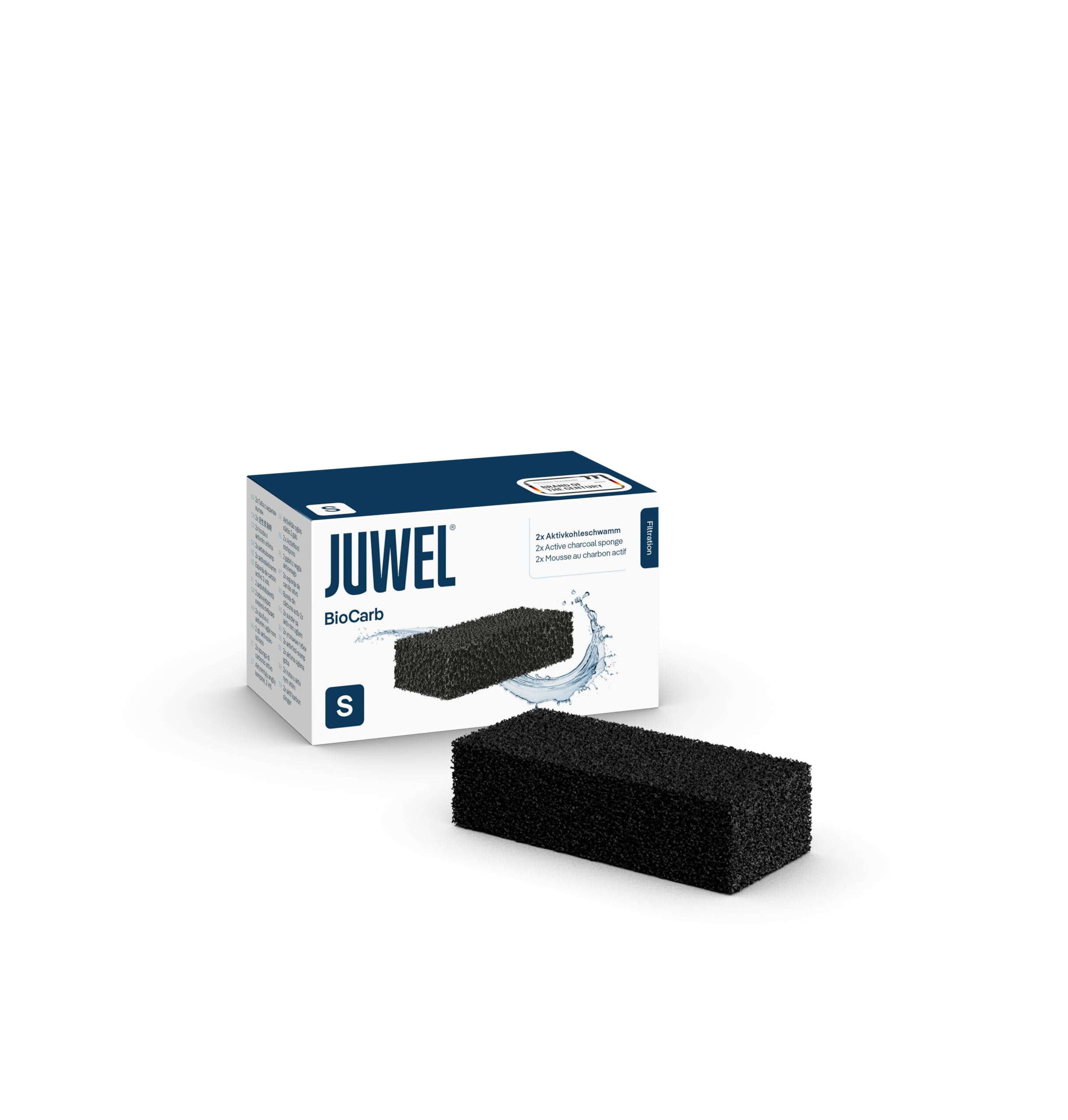 Jewel Compact Super Active Charcoal Sponge