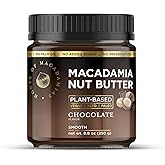 House of Macadamias Chocolate Creamy Macadamia Nut Butter - Vegan, Keto, No Added Sugar, No Palm Oil, No Preservatives, 250g