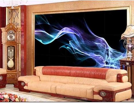 Amazon Co Jp 3d写真壁紙リビングルーム壁画 青い炎の花3d絵画テレビ背景壁不織布 壁用壁紙3d 8 Cm W X 146 Cm H Diy 工具 ガーデン
