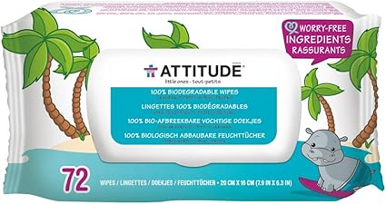 attitude little ones baby wipes