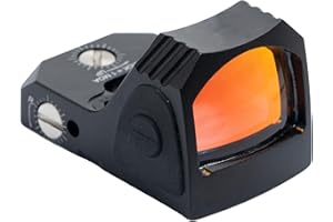 Bravary UL1 Red Dot Sight 1x22mm 3 MOA Reticle (RMR Pistol Cut) Reflex Pistol Sight 20mm Picatinny Mount Included